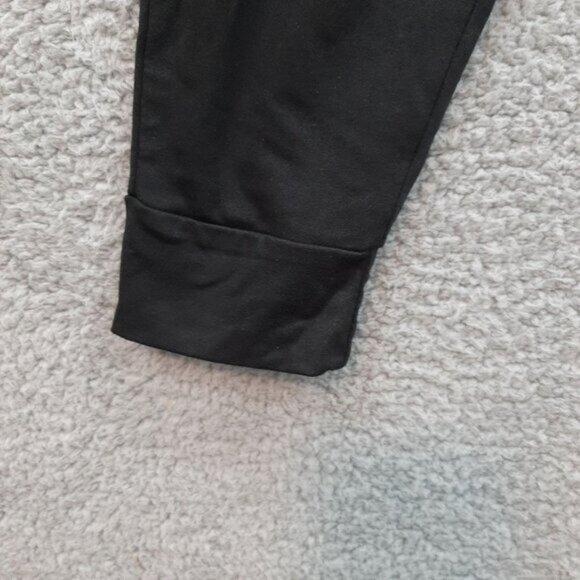 Tahari Womens Relaxed Fit Elastic Waistband Drawstring Jogger Black Size Small - Picture 2 of 9